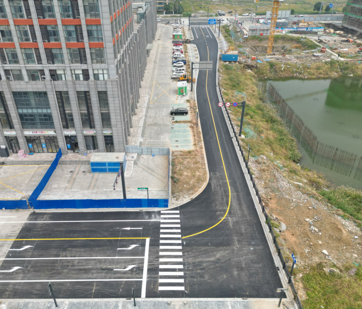 static/picture/1金穗路玉兰路—文化路新建工程开放交通1.jpg